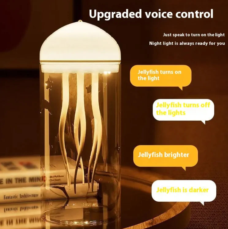 Voice-Controlled Jellyfish Lamp
