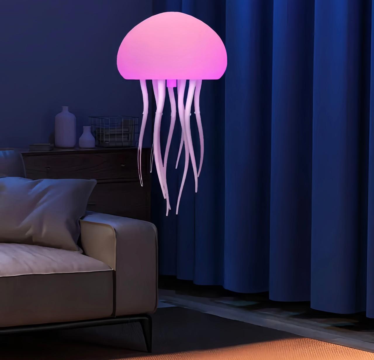 Jellyfish Led Night Lamp Table