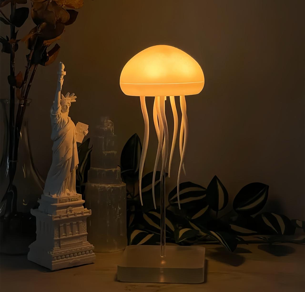 Jellyfish Led Night Lamp Table