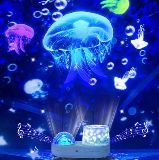 Starry Ocean 3D LED Music Projector