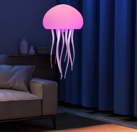 Hung Jellyfish Lamp